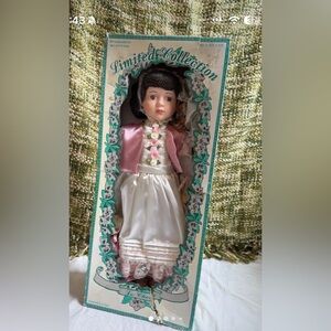 Le Cheri Limited Collection Porcelain Doll Lindsey